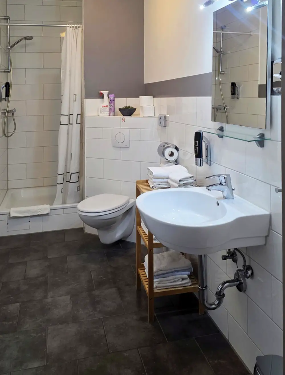 Badezimmer Monteurzimmer