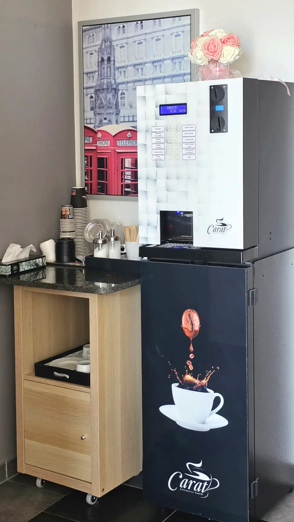 Kaffeebereich Gemeinschaftsraum